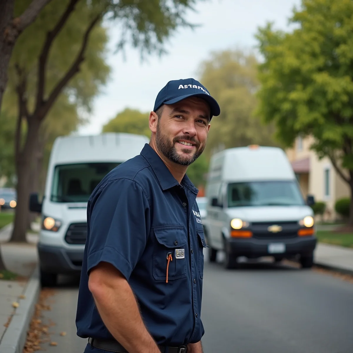 Licensed plumber providing service at a home in Ontario, CA